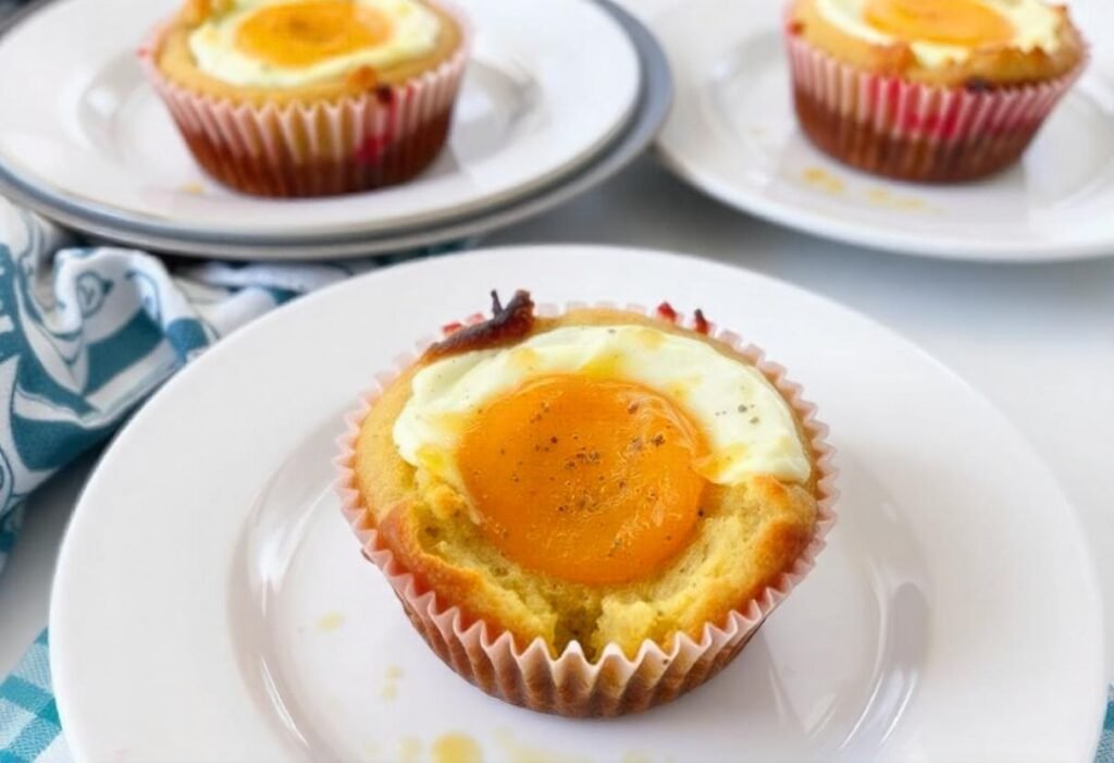 Baked Egg Cupcakes 